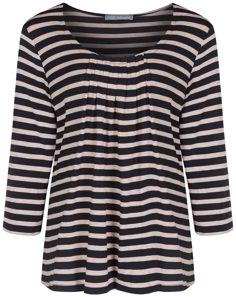 Women's Striped Tops and Blouses