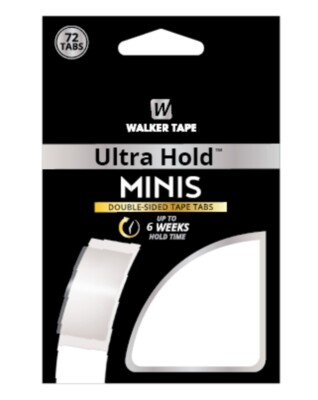 Ultra Hold Tape by Walker Tape Co Minis 1 pack = 72 pieces