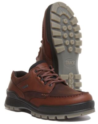 Pre-owned Ecco Track 25 Low A- Gore Tex Mens Sneaker In Brown Size Us 7 - 13