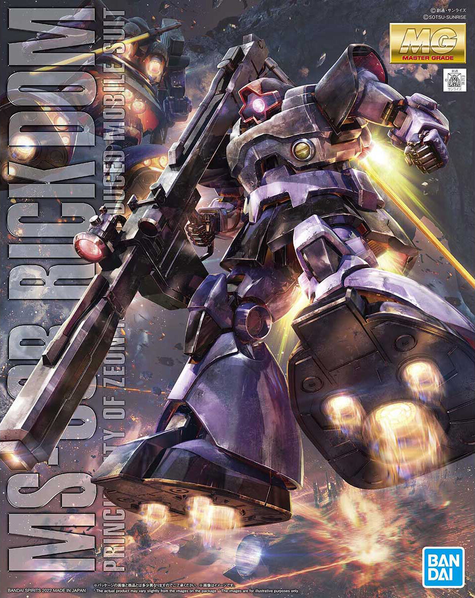 Gundam MG MS-09R Rick Dom 2022 MG 1/100 Model Kit Gunpla