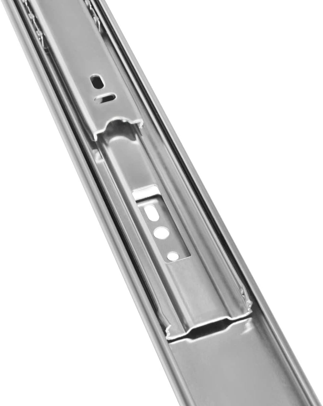 Full Extension Drawer Slides Rails with Mounting Screws, Ball Bearing Heavy Duty