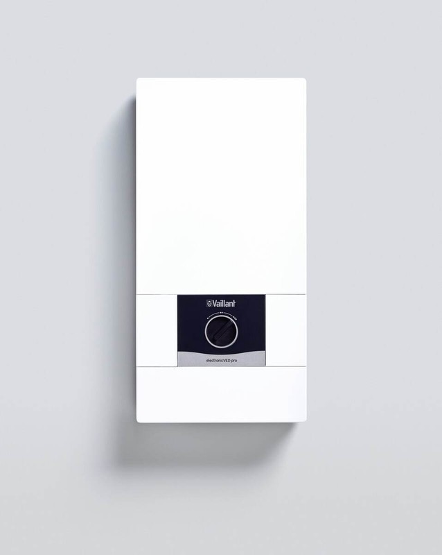 Vaillant Durchlauferhitzer Electronicved Pro, 3 Temperaturstufen, 18-24kw 8l/Min
