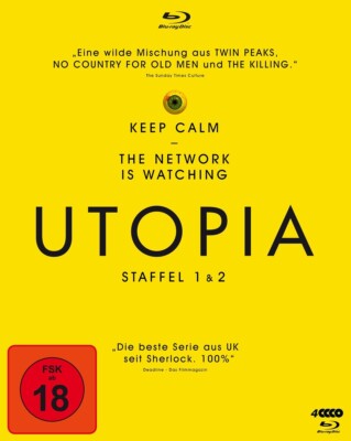 Utopia: Complete Original UK Series 1 + 2 (Blu-ray)~~~OUT OF PRINT~~NEW & SEALED