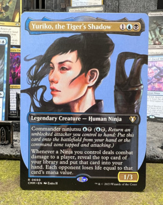 ''Yuriko, the Tiger's Shadow'' Dimir Ninjas Deck - Custom Commander Deck, EDH, MTG