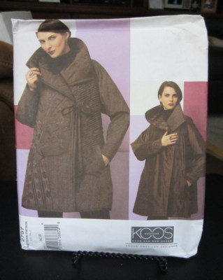 Vogue 2757 Koos Couture Misses Reversible Jacket Pattern - Size L (16-18)