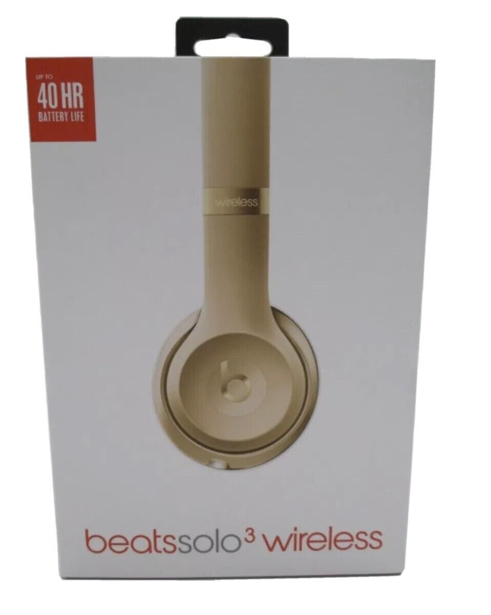 beats solo3 wireless ゴールド Beats Solo3 Wireless On-Ear Headphones, Apple W1 Chip, Satin