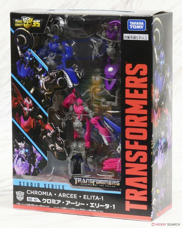 Takara TOMY Transformers SS-41 Chromia Arcee Elita One Action
