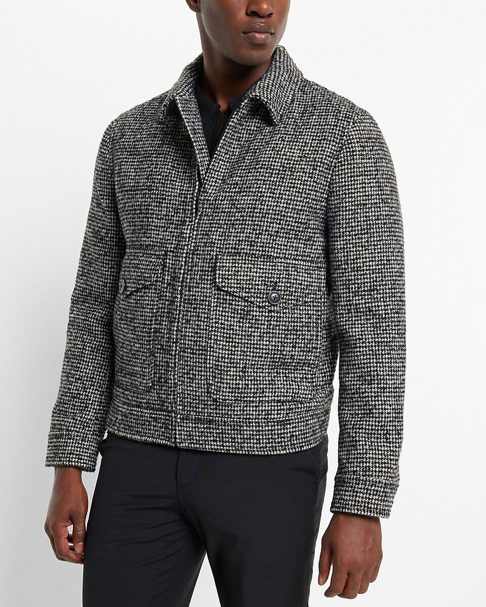 ジャケット・アウター Jieda HOUND'S TOOTH OVER COAT Jieda - jieda 18aw HOUND'S TOOTH OVER COATの通販 by くん's