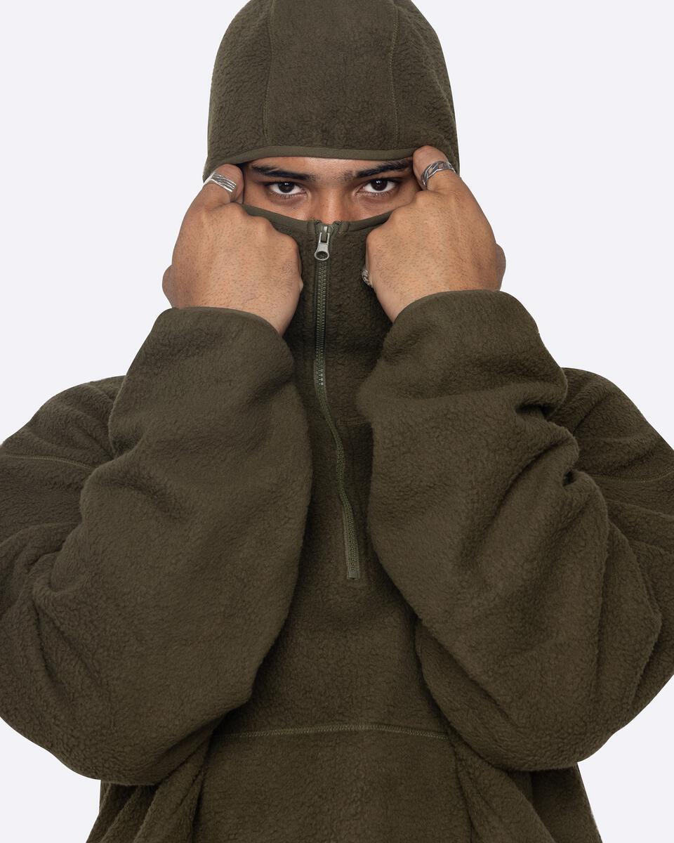 EPTM Men's Olive Polar Hoodie | eBay