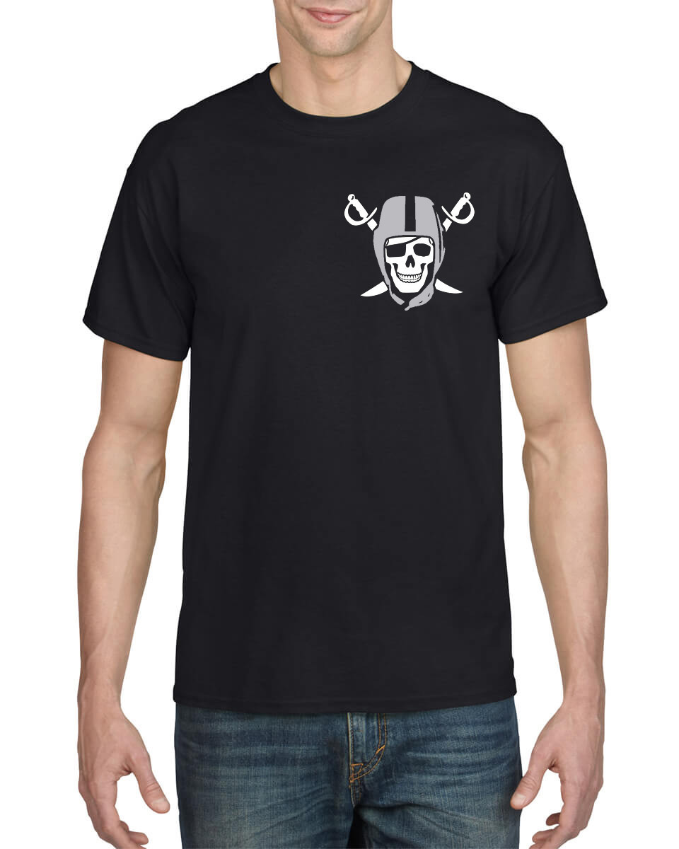 OAKLAND RAIDERS SKULL LOGO T-SHIRT (LAS VEGAS RAIDERS NOW