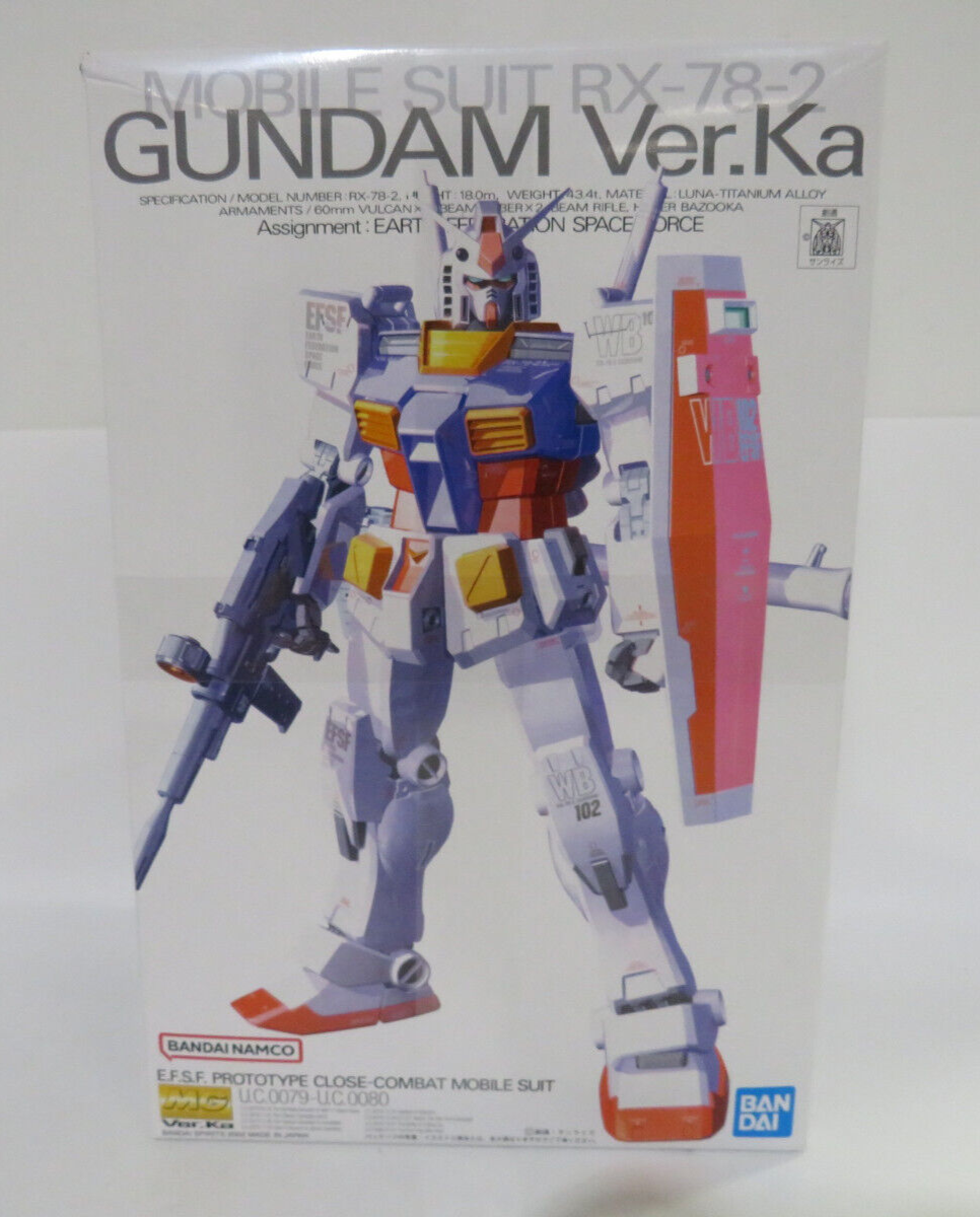Bandai MG 1/100 RX-78-2 Gundam (Ver.Ka) Model Kit BAS1114215 Bandai MG 1/100 RX-78-2 Gundam (Ver.Ka) Model Kit BAS1114215