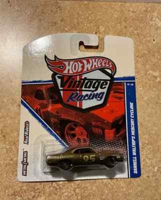2010 HOT WHEELS VINTAGE RACING DARRELL WALTRIP S MERCURY CYCLONE GOLD