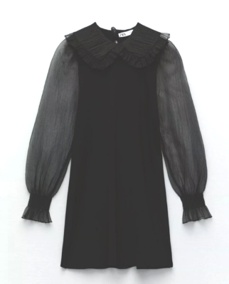 Zara peter pan collar clearance dress