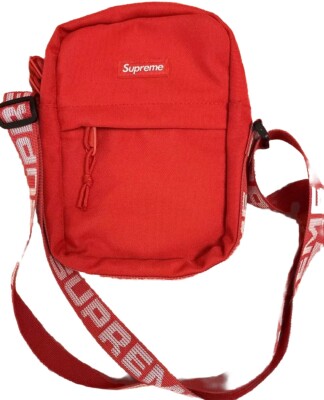 Supreme SS18 Crossbody Shoulder Bag Red