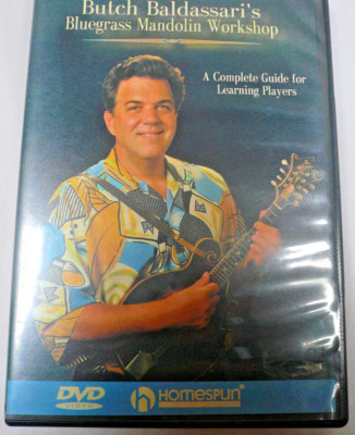 Butch Baldassari's Bluegrass Mandolin Workshop DVD Free Ship