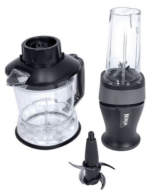 Nutri Ninja QB3004 2-in-1 Powerful 700W Blender Extraction Processor - Open Box