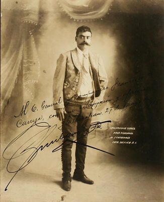 Zapata Emiliano Zapata (pose) POSTER 24 X 36 INCH Mexico His