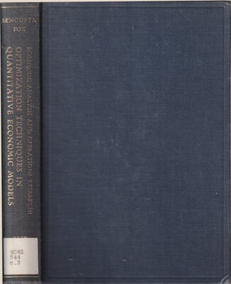 Economic Analysis, Operations Research Optimization, Quantitative Models .Signed