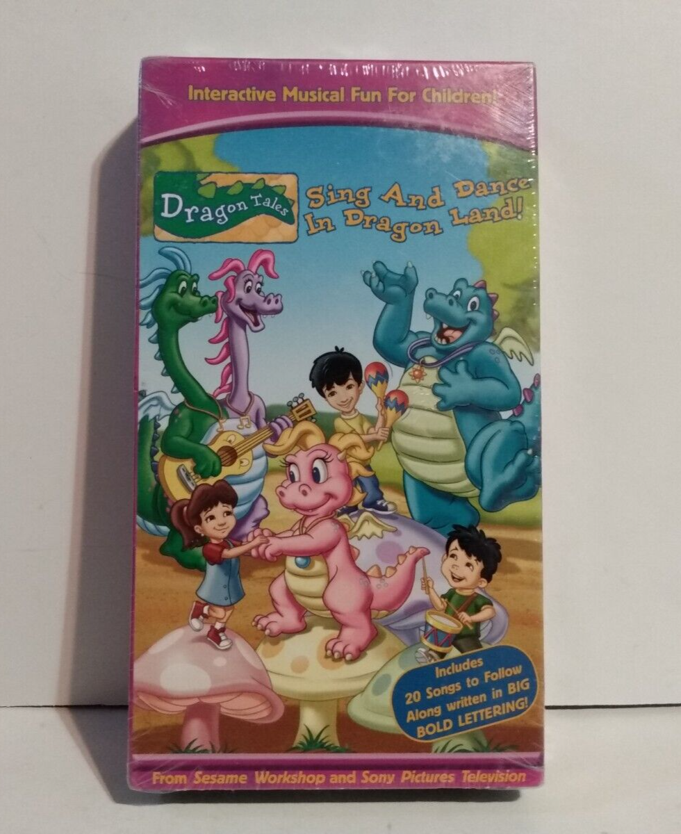 Dragon Tales - Sing and Dance in Dragon Land (VHS, 2005