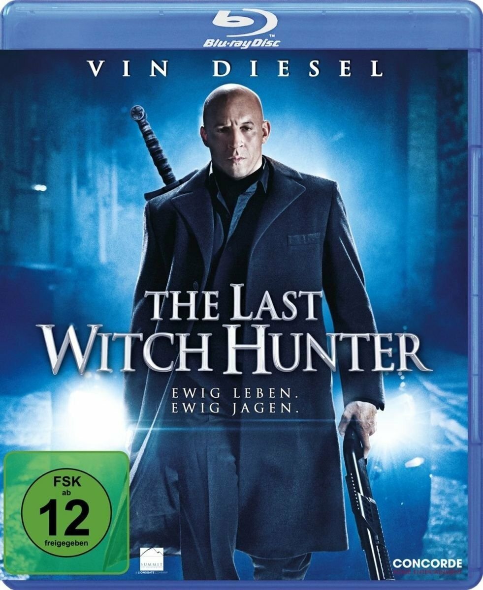 The Last Witch Hunter [Blu Ray] You Can CHOOSE WITH OR WITHOUT A CASE