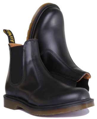 Pre-owned Dr. Martens Dr Martens 2976 Chelsea Classic Chelsea Mens Boots Black Us 6 - 13