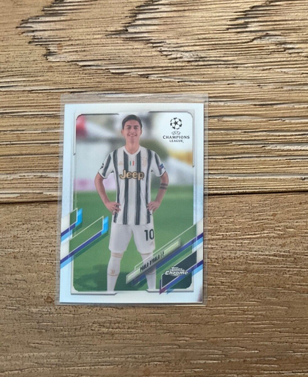 2021 Topps Chrome UEFA Champions League Paulo Dybala #47