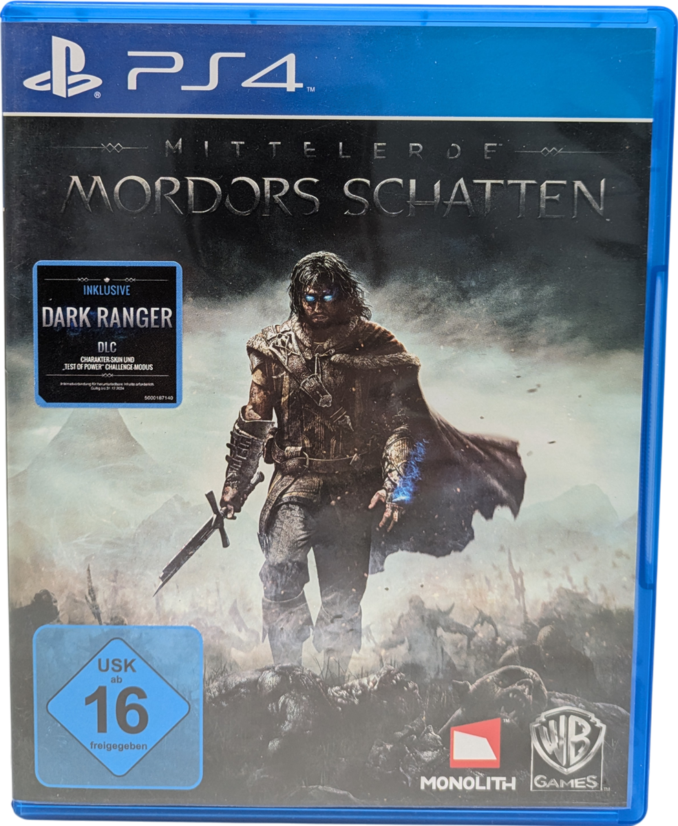 Mittelerde - Mordors Schatten - PS4 Spiel - Guter Zustand