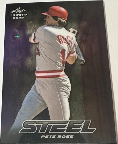 2023 Leaf Trinity Mega Box - Pete Rose #S-55