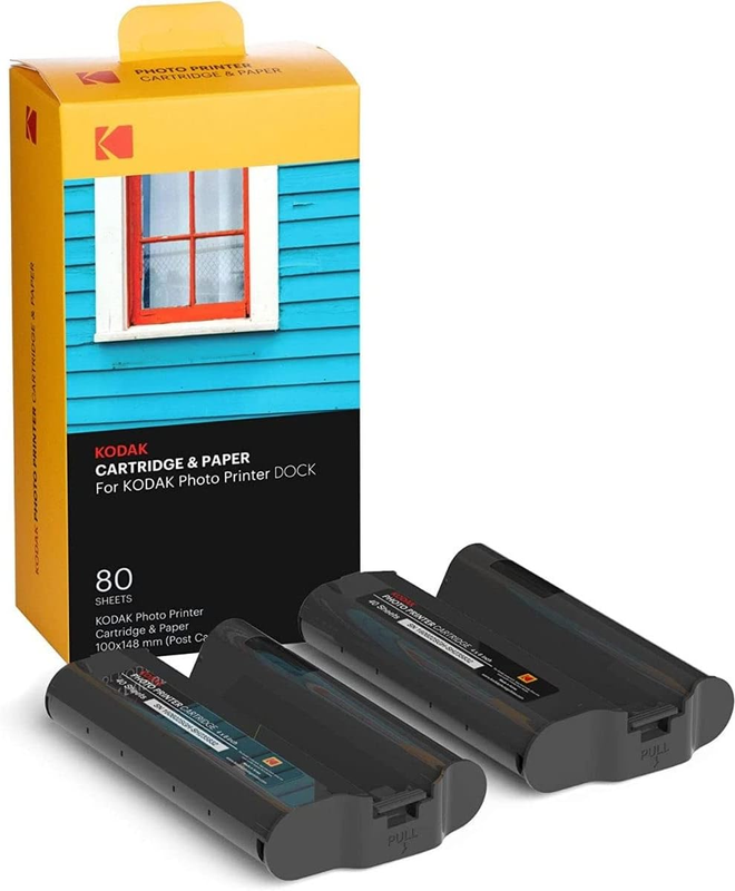 Dock Plus & Dock Photo Printer Cartridge PHC-80 – Cartridge Refill & Photo Paper