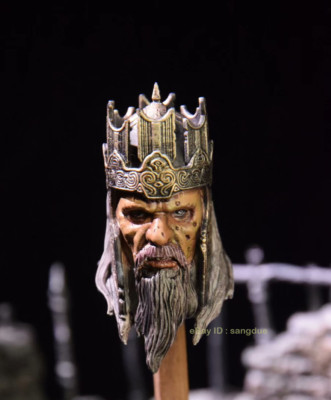 Customized 1/12 The Lord of the Rings Cursed Legion Undead Leader (Only head)
