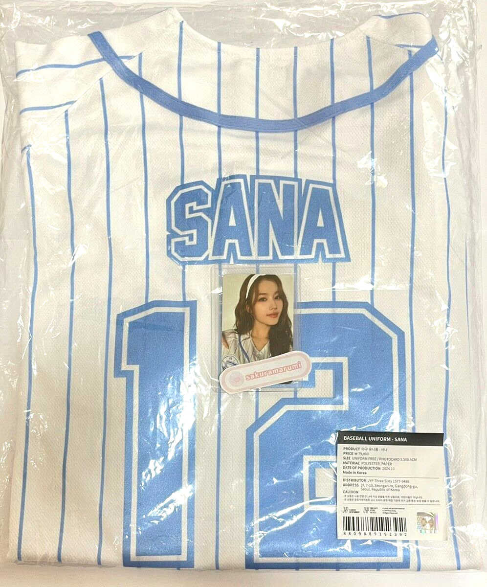 TWICE SANA 9TH ANNIVERSARY HOME 9 ROUND POPUP Baseball TWICE SANA 9TH ANNIVERSARY HOME 9 ROUND POPUP Baseball