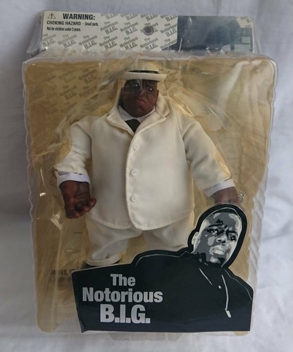Notorious BIG Action Figure Unopened Mezco Biggie Smalls Notorious BIG Action Figure Unopened Mezco Biggie Smalls