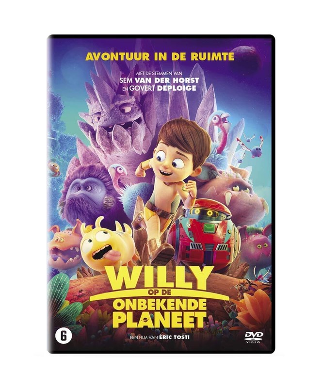 Movie Willy Op De Onbekende Planeet (Dvd) (Region 2) Dvd Neuf