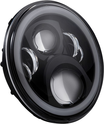 Custom Dynamics ProGlow 7'' LED Headlight & Halos fits 1986-2024 Harley Models