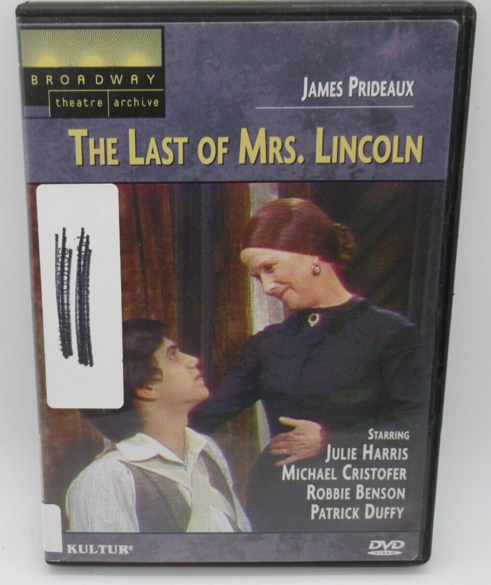 THE LAST OF MRS. LINCOLN - BROADWAY THEATRE ARCHIVE DVD