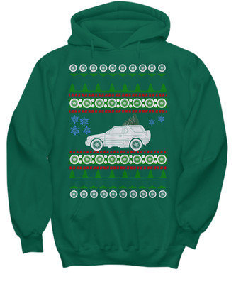Isuzu Amigo Ugly Christmas Sweater - Hoodie