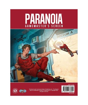 Paranoia RPG: Экран Gamemasters
