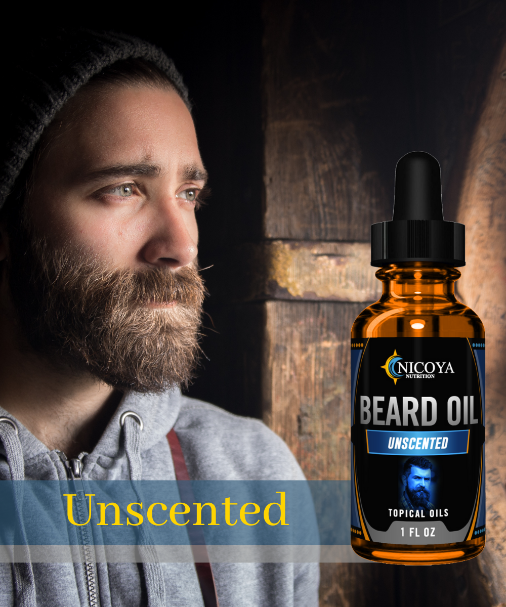 Beard Growth Oil- Fast Growing Beard Mustache Facial Hair oil for Men 15+ Scents