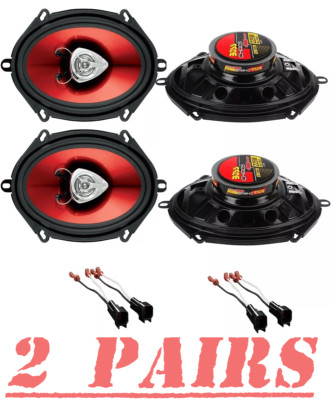 Boss Audio 225Watt 5'' x 7 (6''x8'') Front/Rear speakers for 1999-2014 Ford F-150