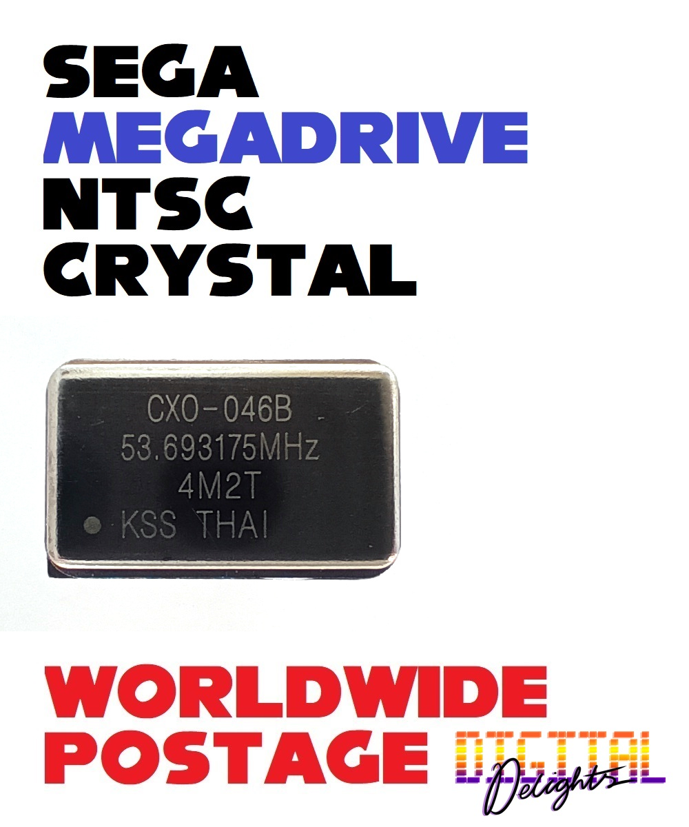 Sega Megadrive 53.693175MHz Crystal Oscillator / NTSC / 60Hz Sega Megadrive 53.693175MHz Crystal Oscillator / NTSC / 60Hz