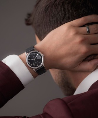 TIMEX TIMEX BLACK MENS ANALOGUE WATCH MARLIN TW2W59700