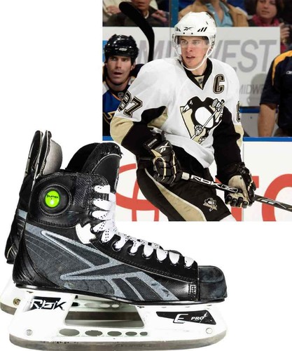Sidney Crosby's 2008-09 Penguins Reebok 9K Game-Used Skates w/ COA