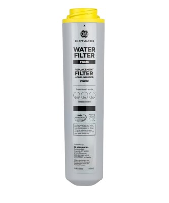GE FQK1K/FQK2J Refrigerator Water Filter Cartridge FIT GE Genuine Replacement