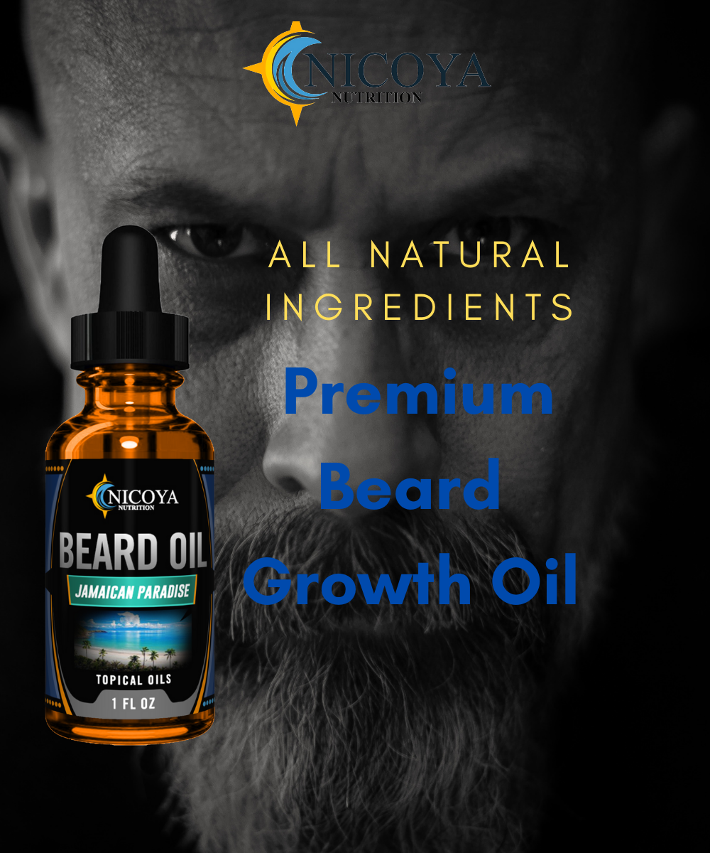 Beard Growth Oil- Fast Growing Beard Mustache Facial Hair oil for Men 15+ Scents