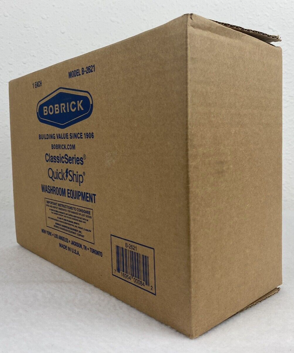 BOBRICK 2621 ClassicSeries Stainless Steel Surface Mounted Paper Towel Dispenser