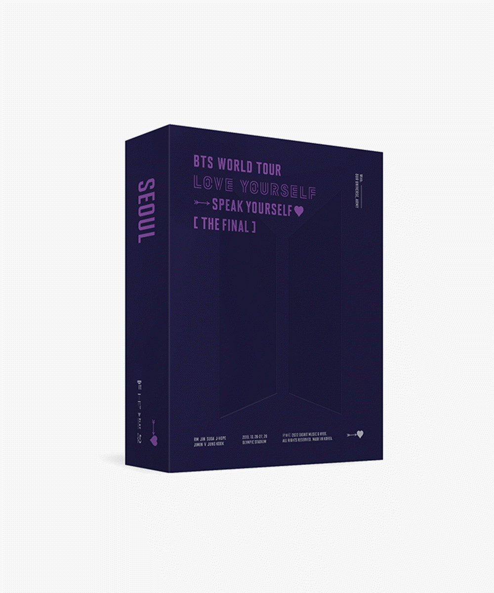 BTS Love Yourself World Tour SEOUL BLU-RAY Full Set Random