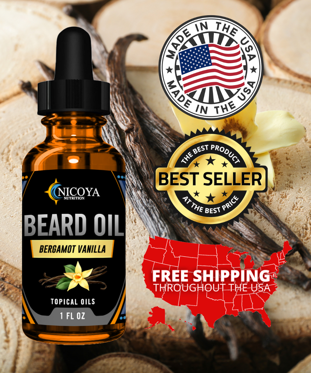Beard Growth Oil- Fast Growing Beard Mustache Facial Hair oil for Men 15+ Scents