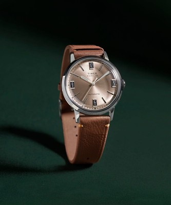 TIMEX TIMEX BROWN MENS ANALOGUE WATCH MARLIN TW2W59300