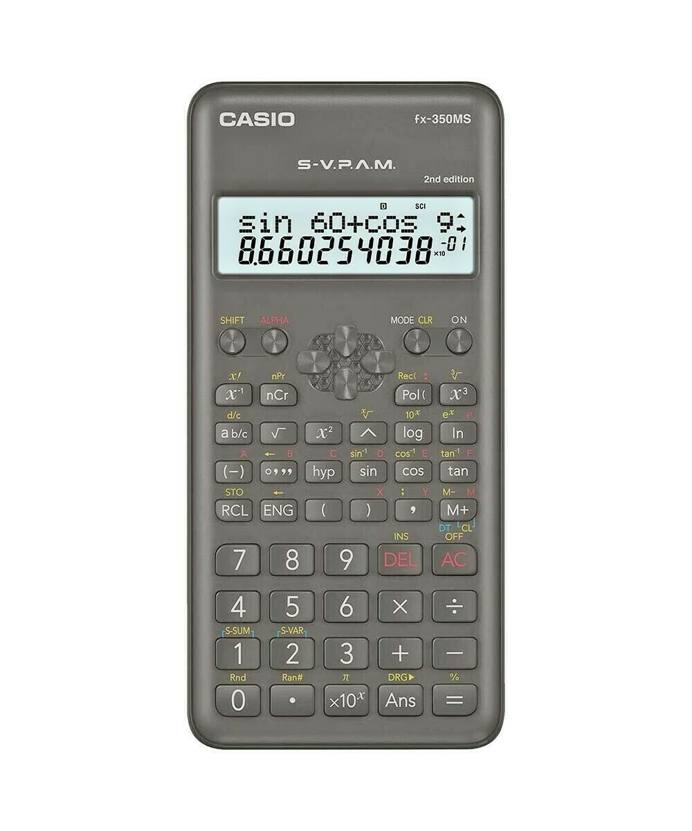 casio fx 350 scientific calculator