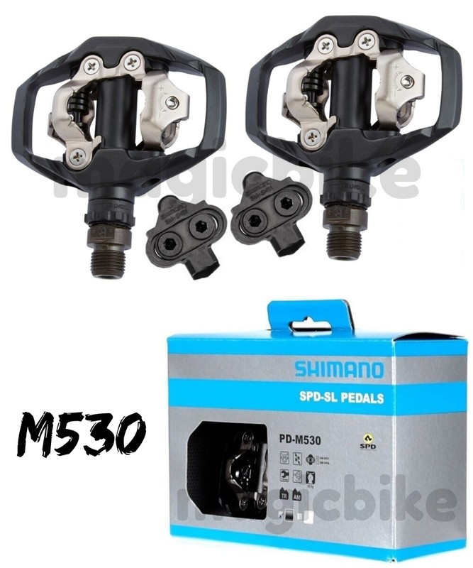 shimano m530 spd bike pedals